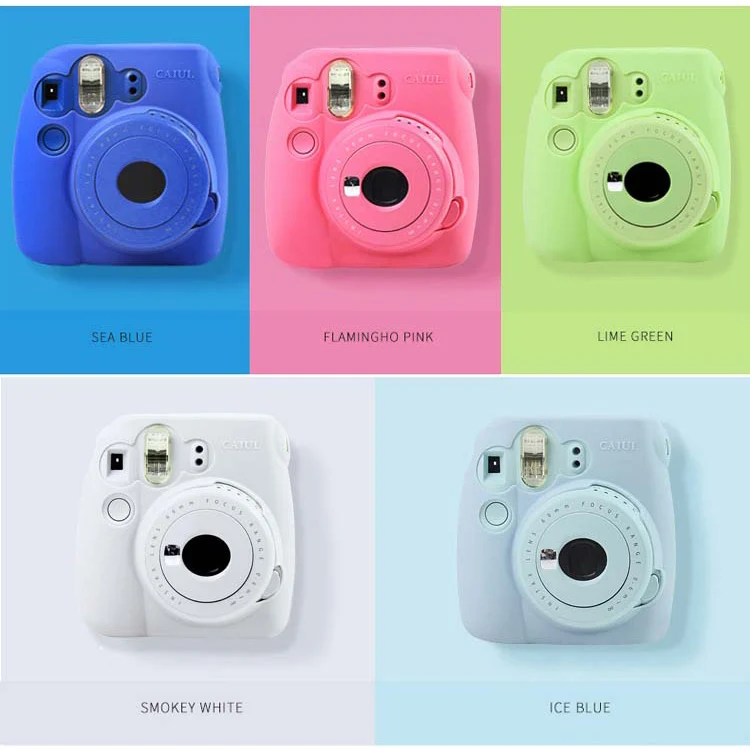 Чехол CAIUL для камеры моментальной печати чехол Fujifilm Instax Mini 9 8 + Классический