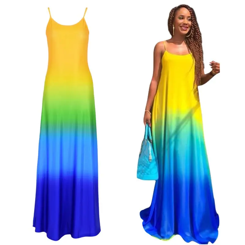2017 Sexy Women Casual Chiffon Sundress Boho Summer