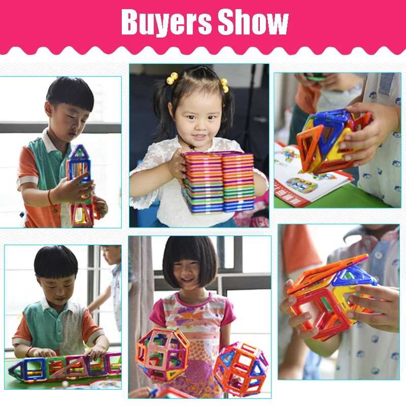 21-89pcs Big Size DIY Magnetic Blocks Magnetic Constructor Kids Magnet Designer For Children Gift Educational Toys For Boys Girl