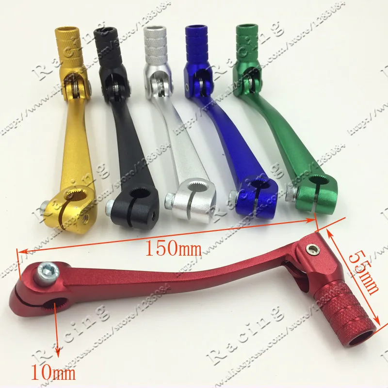 

gear shift lever alloy aluminium crf 50cc 110cc 250cc dirt pit monkey bike motorcycle atv quad accessories parts free shipping
