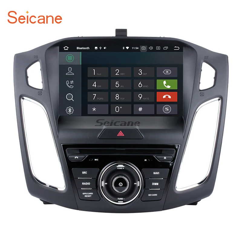 

Seicane Android 8.0 9inch One Din Car Radio For 2015 Ford focus GPS Navigation Multimedia Player 8-Core Wifi Head Unit Stereo