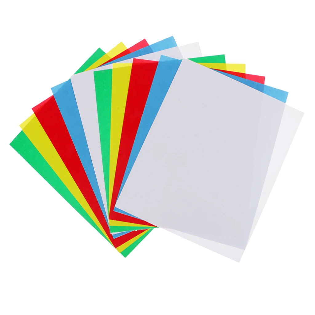 

10 Pieces Washable Tracing Paper Sheet Sewing Transfer Paper for Pattern Marking
