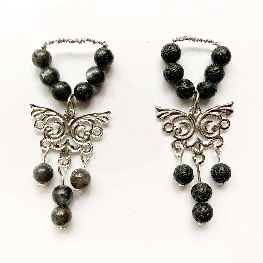 stone beads pendants