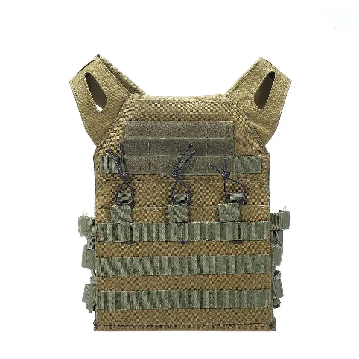 Army Green Камуфляжный жилет CS армия военный тактический жилет Wargame Body Molle на открытом воздухе оборудование 6 цветов 600D нейлон - Цвет: Army Green