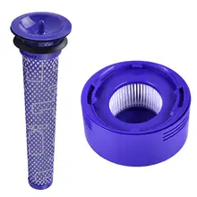 Pre and Post Filters Replacement for Dyson V7 and V8 Cordless Vacuum Filter Bundle Vacuum Cleaner Parts Accessories 2 Pack