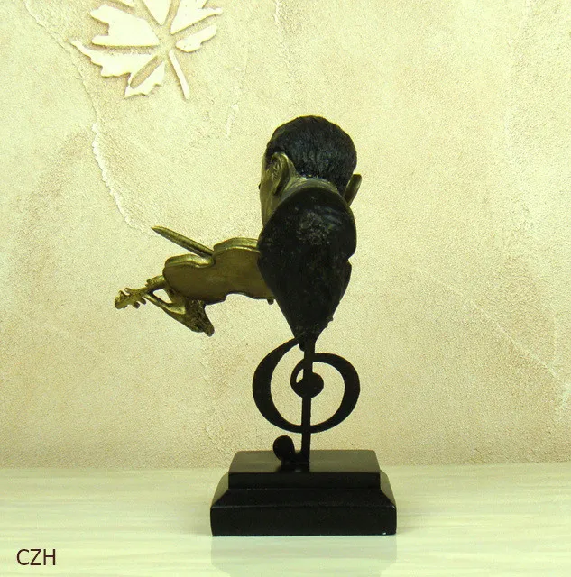 Violin Player Bust - Violinspieler Statue Geiger