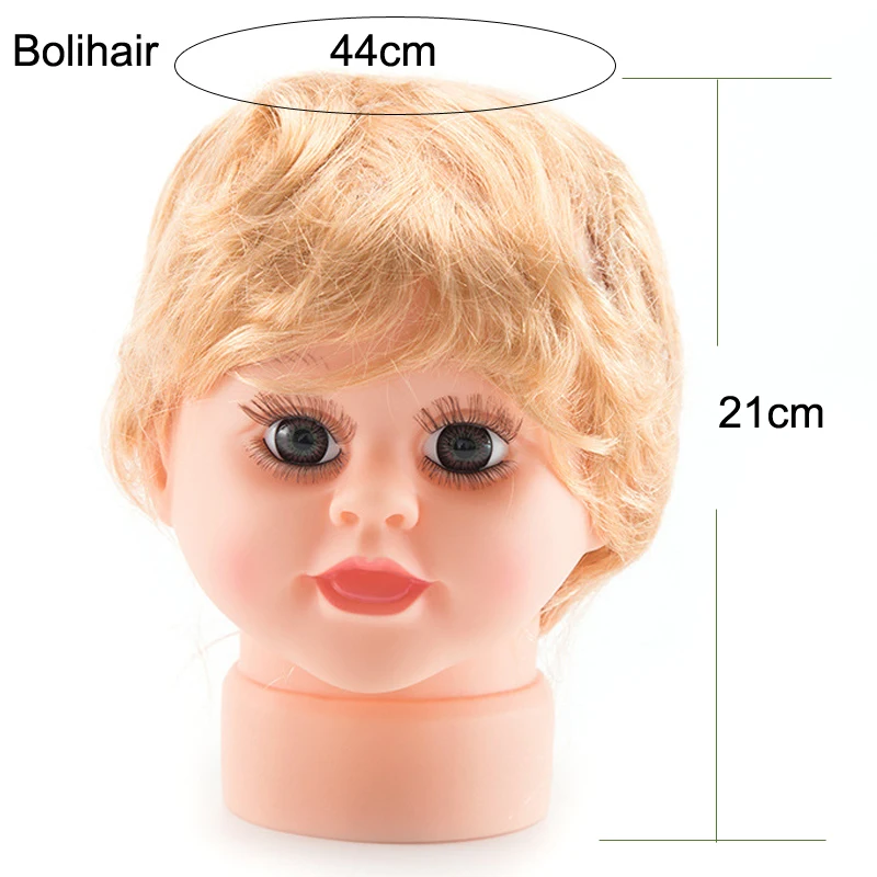 LovelyBabyBoyMannequinHeadWithHair6Month3YearsChildrens