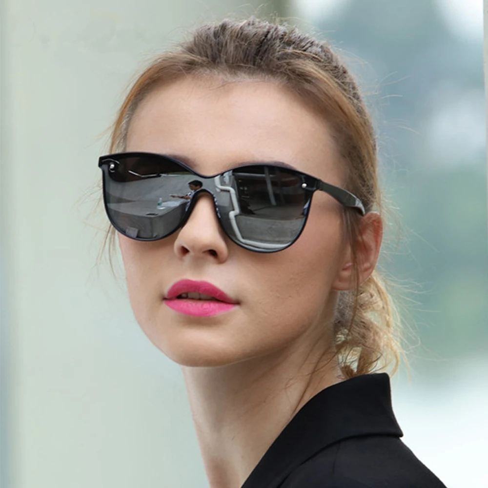 Polarized Sunglasses Men Women cat eye sunglasses Night Vision Googles Sun Glasses new 2019 miroir gafas de sol mujer