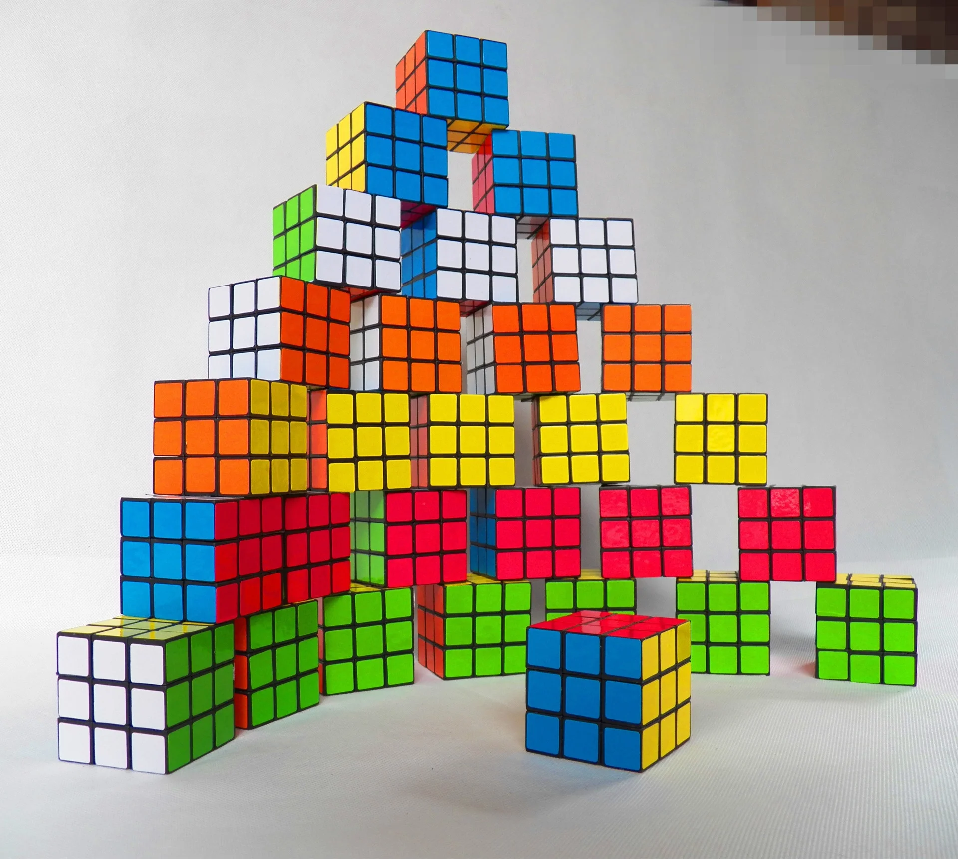 5.5cm Magic Cubes 3x3x3 Smooth Game Professional Cube Children Early