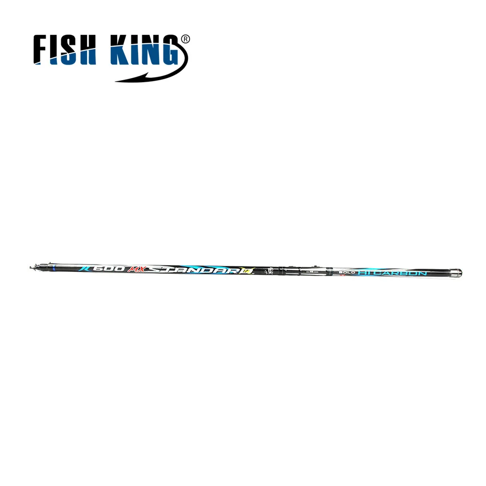 FISH KING 24T Carbon C.W 5-25G 4-6 Secs длина сжатия 122-124 см рок удилище спиннинговое Литье удочка