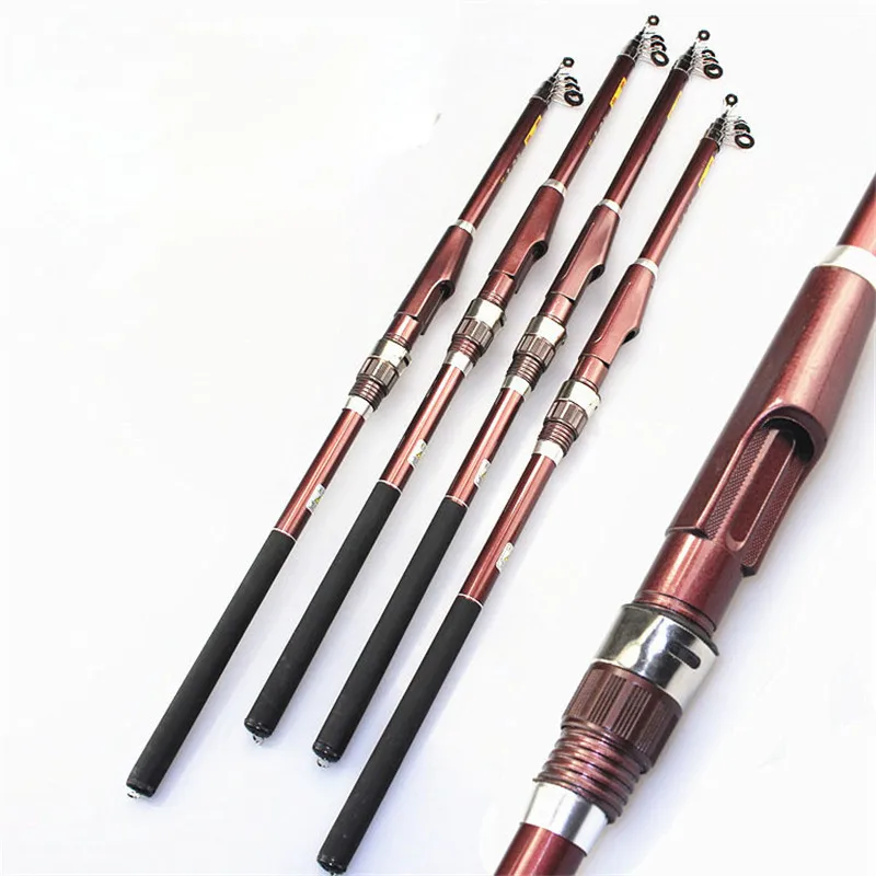 

2.1M 2.4M 2.7M 3.0M 3.6M Telescopic Fishing Pole Rods Carp Feeder Rod Hard Spinning Fish Reel Sea Rod