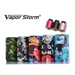 Пара шторм Storm230 обход 200 Вт VW TC поле Mod Vapes Мода Mod Поддержка Двойной 18650 Батарея электронная Сигарета RDA РБА RDTA