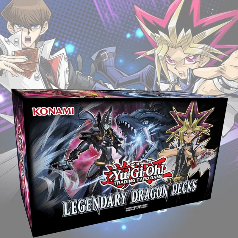 153 pièces/ensemble Yu Gi Oh cartes de jeu à collectionner cartes de Dragon légendaires cartes anglaises Anime Yugioh cartes de jeu pour Collection HX225