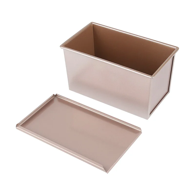 

DINIWELL Rectangle Large Toast Bread Mold Box With Cover For Kids Birthday Cake Baking Pastry Dessert Mould Decorating Tools