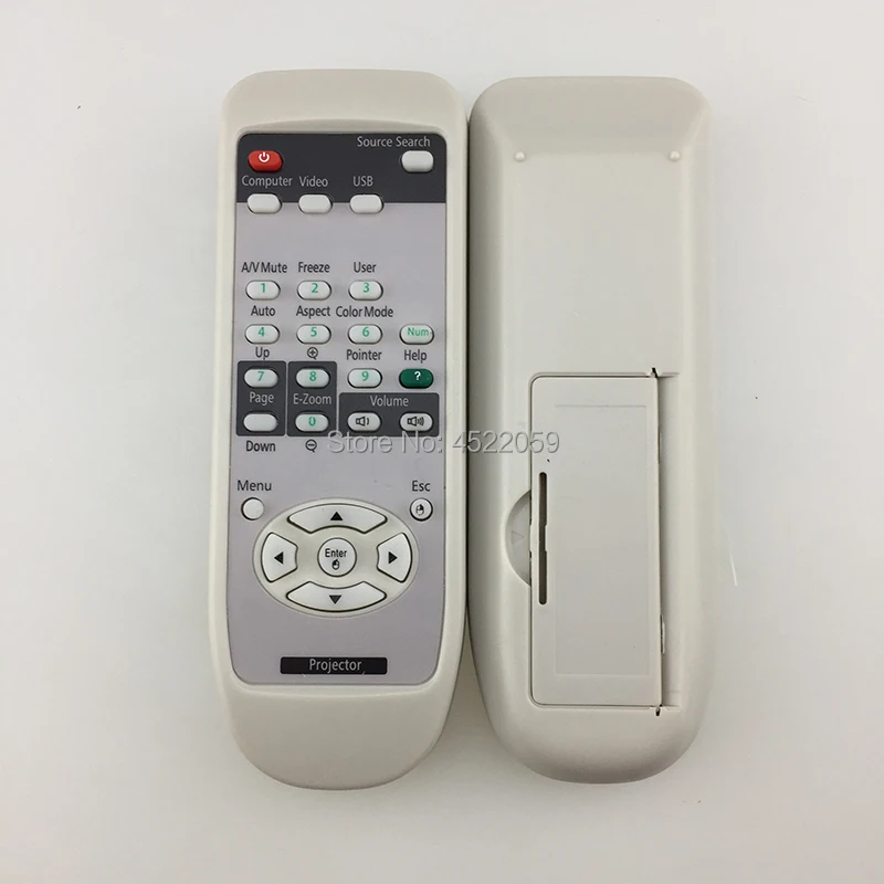 

EH-TW550.EH-TW570.EMP-DM1.EB-460E.EB-485WI.EMP-6000.EMP-6100.EMP-6150.EMP-7800 remote control suitable for epson projector