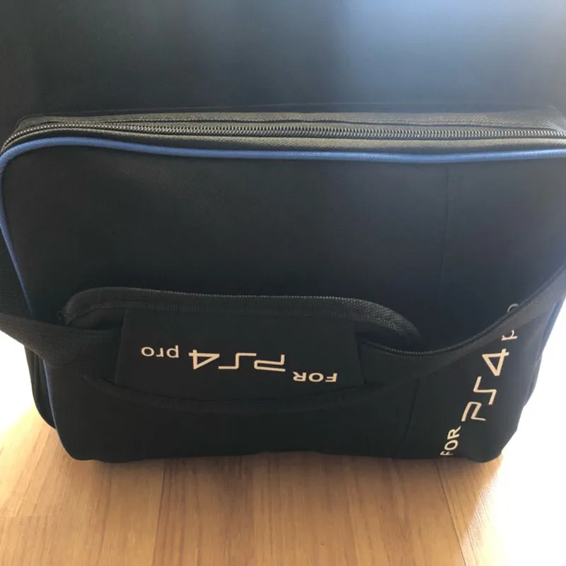  For PS4 Slim/Pro Game Sytem Bag Canvas Carry Bag Case Protective Shoulder For PlayStation 4 PS4 Con - 33030721014