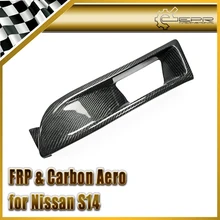 Авто-Стайлинг для Nissan S14 раннего углеродного волокна вентилируемая фара воздуховод LHS