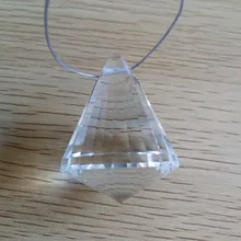 40 мм 40 шт прозрачные стразы кристалл висячая лампа призма для подвешивания стеклянные хрустальные шары для окна/двери/шторы DIY Вертикальная гирлянда