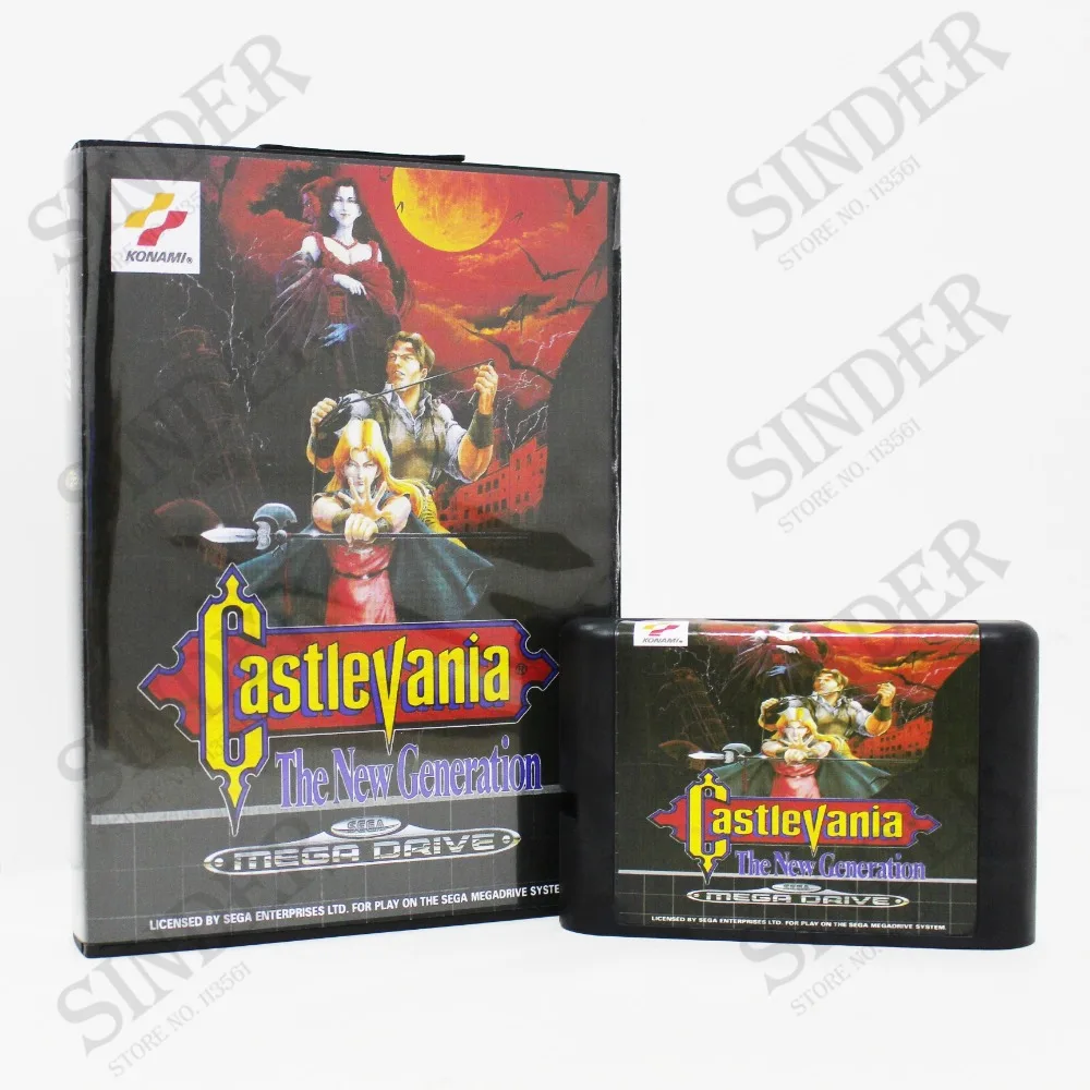 download castlevania the new generation sega mega drive