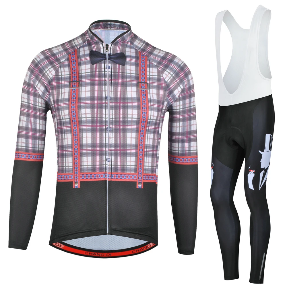 

ZM Mens Winter Cycling Sets Jersey Bib Pants Thermal Fleece Bike Riding Clothes Winter Warm Brace Tights Suits bike MTB Set