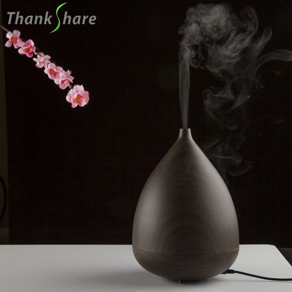 

THANKSHARE Essential Oil Aroma Diffuser Ultrasonic Humidifier Aroma LED Light Auto Stop Air Purifier Mist Maker Aromatherapy