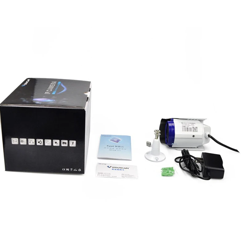

VStarcam C7815IP Direct Factory 1.0mp wireless web security PNP 15m IR distance ONVIF 1080p pir ip camera
