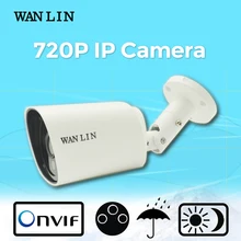 WANLIN Ip-камера 720 P Открытый 1.0MP Сеть Cam Водонепроницаемый ИК HD Камеры Видеонаблюдения ONVIF XMEye Поддержка P2P