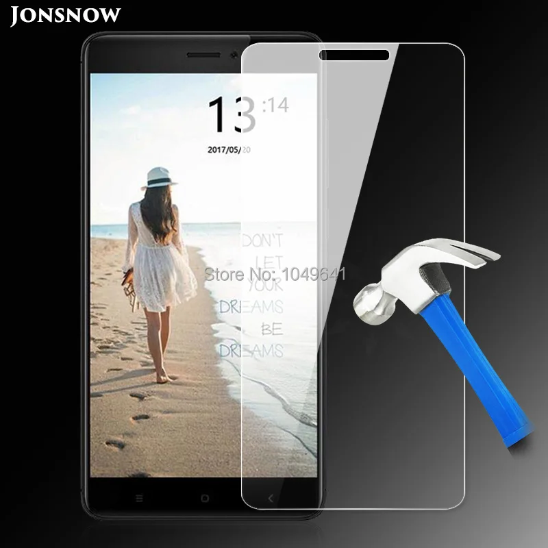 KXM1202_1_9H 2.5D Explosion proof LCD Tempered Glass Film for Xiaomi Redmi Note 4X 5.5 inch