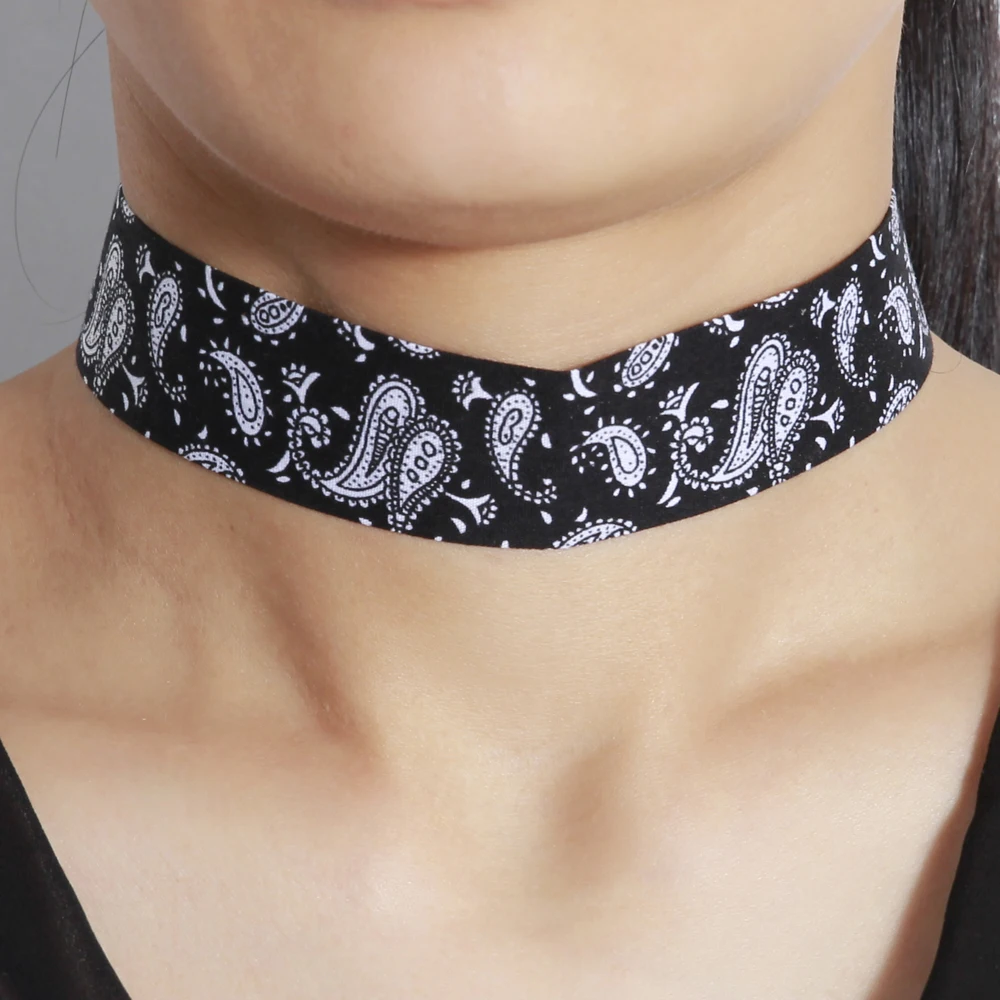 2020 New Fashion Trendy Black Sexy Choker Necklaces For Women Girl