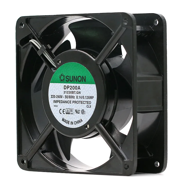 Вентилятор для Sunon DP200A P/N 2123XBT.GN 220 A 12038 в 120*120*38 мм 120 мм|cabinet cooling fans|fan 120mmcooling fan 120mm |