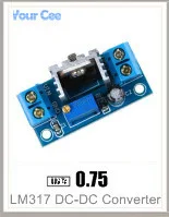 5 шт. ультра-маленький размер DC-DC понижающий модуль питания 3а Регулируемый понижающий преобразователь для Arduino Замена LM2596
