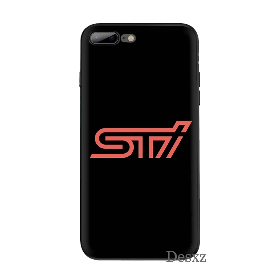 Desxz сотовый телефон силиконовый чехол ТПУ для iPhone 7 8 6 6s Plus X XS Max XR 5 5S SE чехол uxury автомобиль Subaru Sti логотип оболочка - Цвет: B11