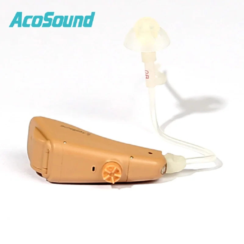 Acosound встроенный Tinnitus Masker слуховой аппарат медицинский открытый Fit цифровой RIC слуховой аппарат усилитель слухового аппарата