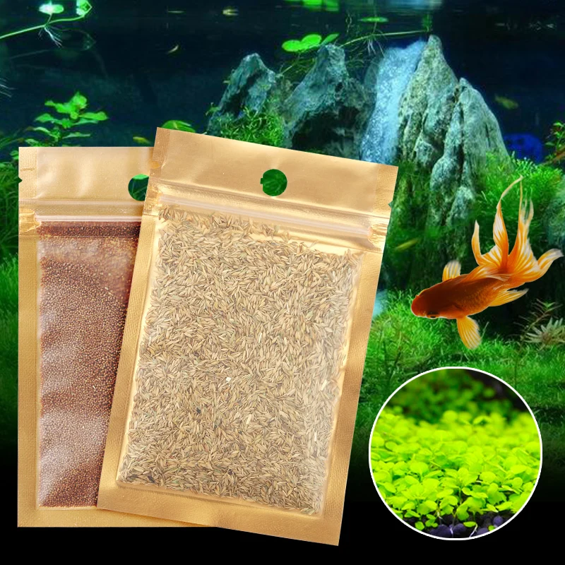 7 Kinds Aquarium Plants Seeds Waterweed Aquarium Water Grass Seed Easy
