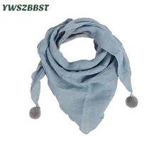 Новинка; сезон весна; хлопковый детский треугольный шарф; чистый цвет; сезон осень-зима; нагрудники для маленьких девочек; шарф для маленьких мальчиков; одежда для малышей