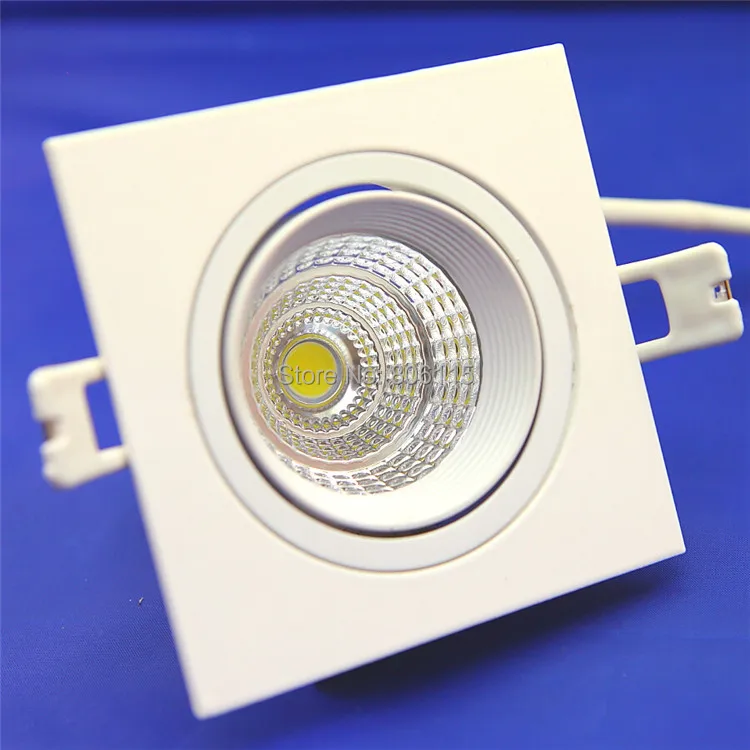 

DHL Free shipping New LED Recessed downlight 15W COB Dimmable Down light Warm white cool white AC110V/220V 16pcs/lot