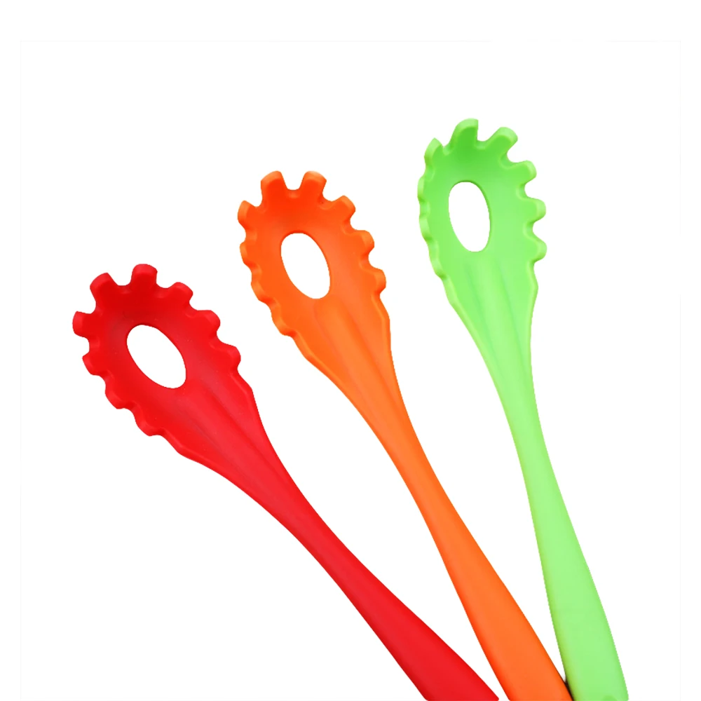 Zeegle силиконовая посуда ложка для лапши лопатка для макарон дуршлаг шпатель спагетти половник-дуршлаг термостойкие конфеты цвета