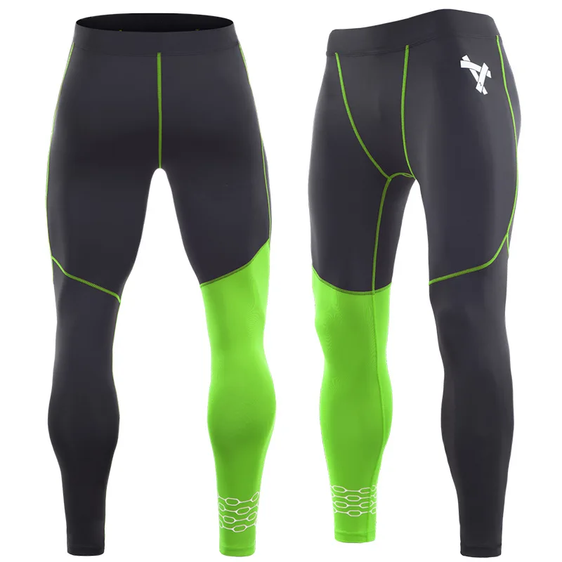 Men Sports Pants Gym Running Tights Compression Men Soccer Training
