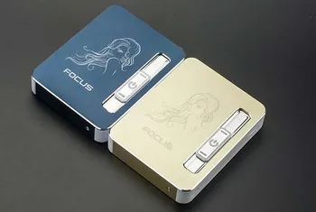 

Lighter cigarette case for 10 cigarettes pack cigarette case Lighter