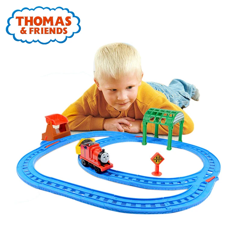 Thomas&Friends Train Toys Electric Series James and Percy Plastic Mini Railway Track Set Funny Accessories Thomas Train Toys
