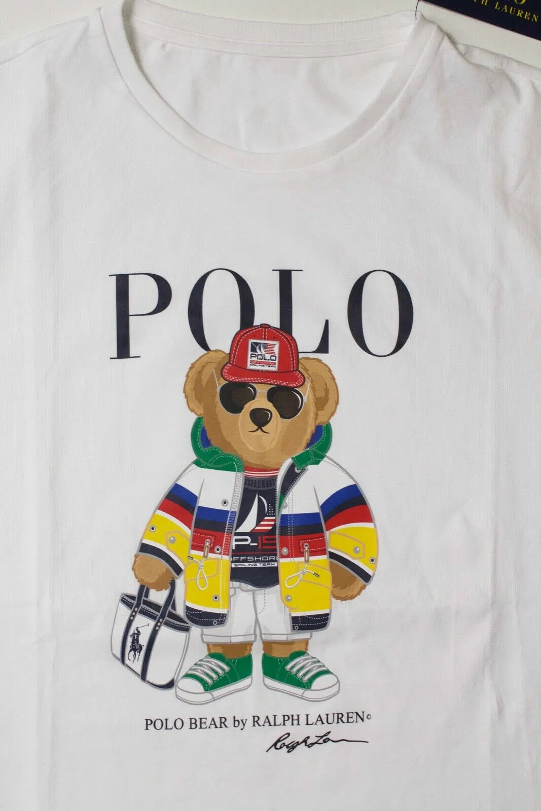 Brand New Bear Logo USA OFFSHORE SAILING TEAM T shirtin TShirts from Men's Clothing on