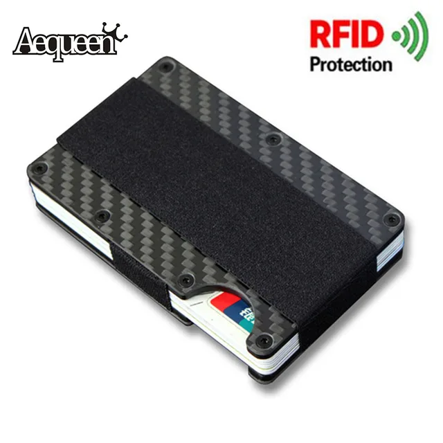 aequeen rfid wallet credit card cases anti scan metal id case aluminium credit business card holder - Business Card Cases aequeen rfid wallet credit card cases anti scan metal id case aluminium credit business card holder - Business Card Cases