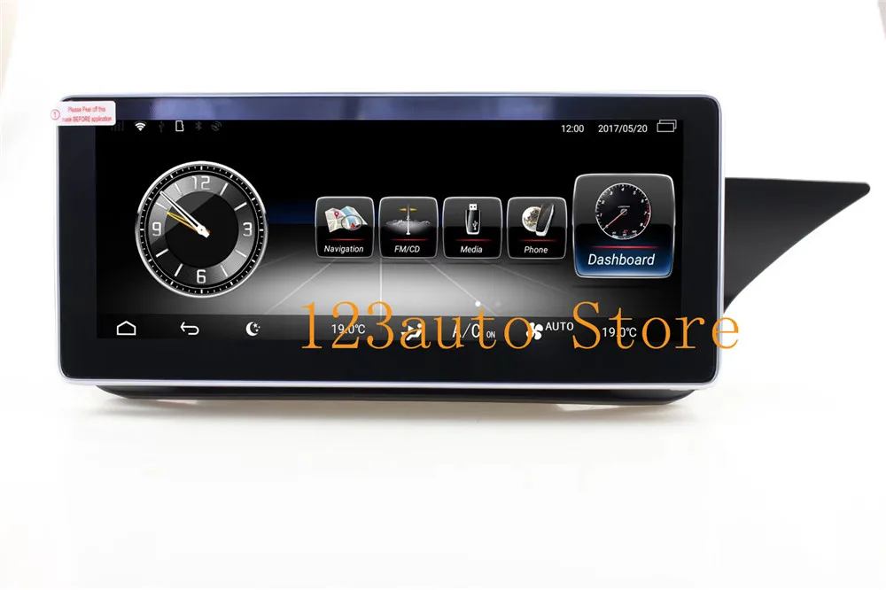 

10.25" Android 7.1 3G RAM 32G ROM Car dvd player GPS Navigation display for mercedes Benz E Calss W212 RHD W212 NGT 2009-2014
