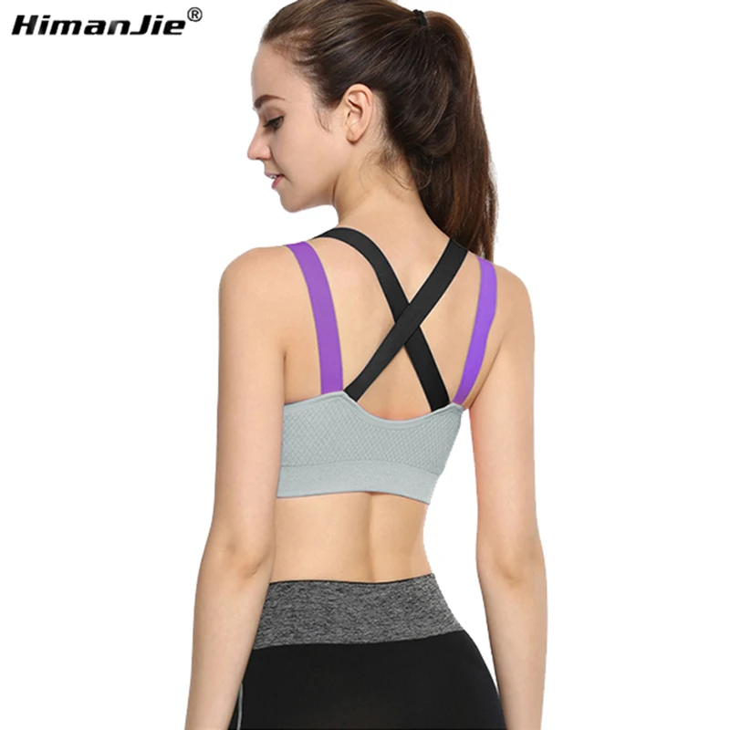 Buy Woman's Back Cross Compression Sports Bra