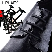 JUP 1 set No Neckties Shoelaces Elastic Silicone Leather Laces For Men Women All Sneakers Fit Gurt Business Shoe Strings 3cm-5cm