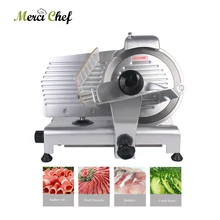 ITOP Commercial Electric Meat Slicer Cutter Frozen Meat Cutter Sliceable Pork Meat Slicer Cutting Machine 110V~240V ITOP Commercial Electric Meat Slicer Cutter Frozen Meat Cutter Sliceable Pork Meat Slicer Cutting Machine 110V~240V