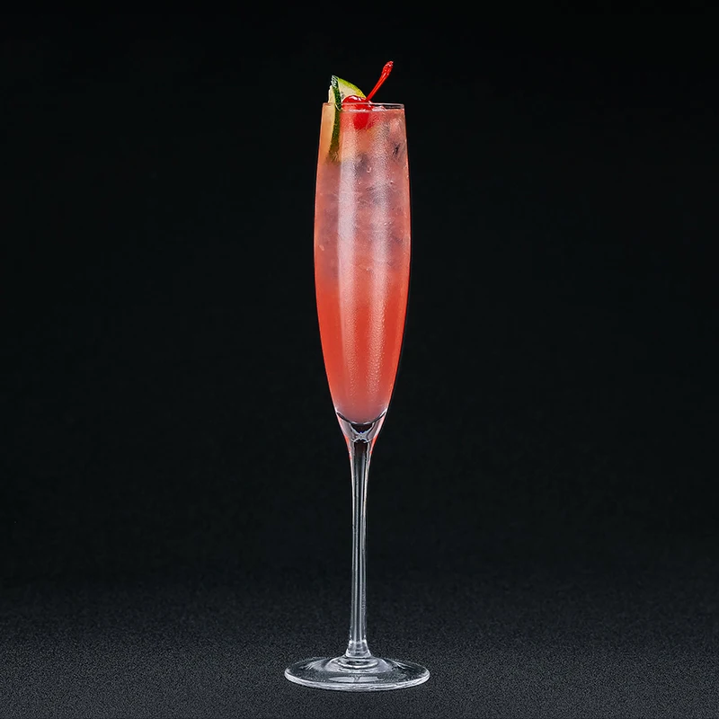 

Free Shipping 4PCS 180ml Champagne Flute Glasses Cocktail Glasses Elegant Designed Hand Blown, Lead Free, Champagne Cups