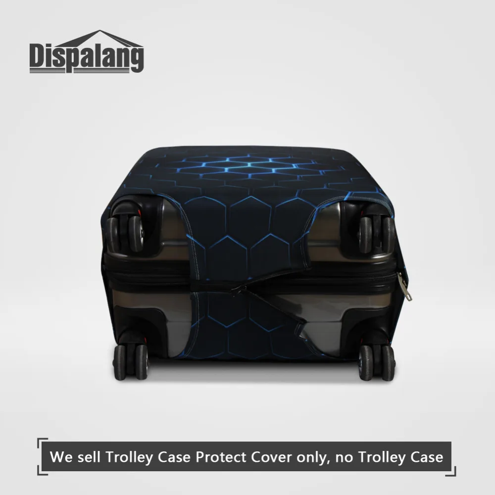 Dispalang Elastic Thickest Luggage Protective Cover for 18-30 Inch Case Skull Print Suitcase Protect Dust Cover Travel