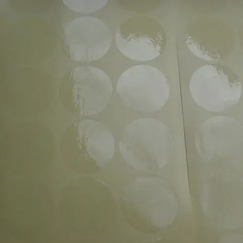 

1000PCS Round transparant PVC Clear Sticker 30mm Sealing sticker for box, gift diy