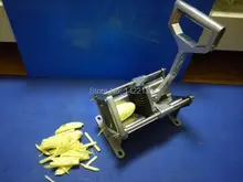 Restaurant Quality French Fry Cutter with 4 Blades,French Fry Maker Cutter Potato Fruit Vegetable Veggie Sticks
